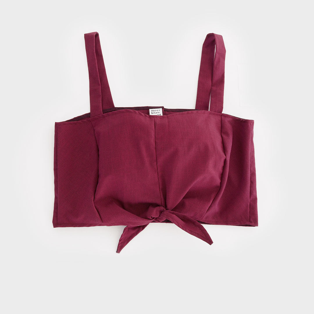 BORDEAUX MARTHA TOP