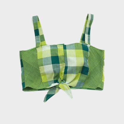 GREEN MARTHA TOP