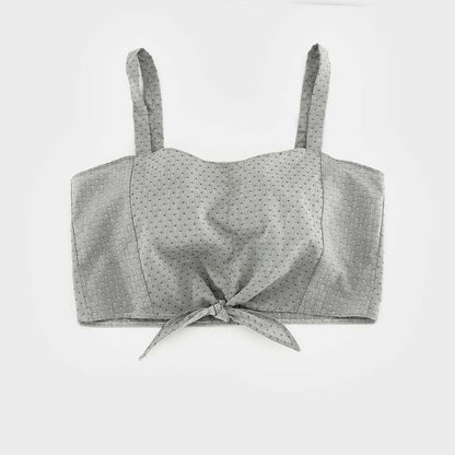 GREY MARTHA TOP