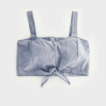 BLUE MARTHA TOP