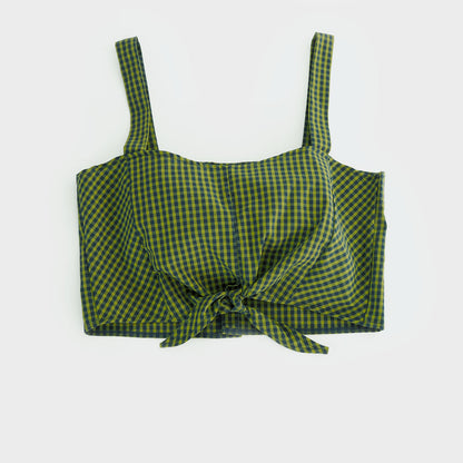 GREEN MARTHA TOP